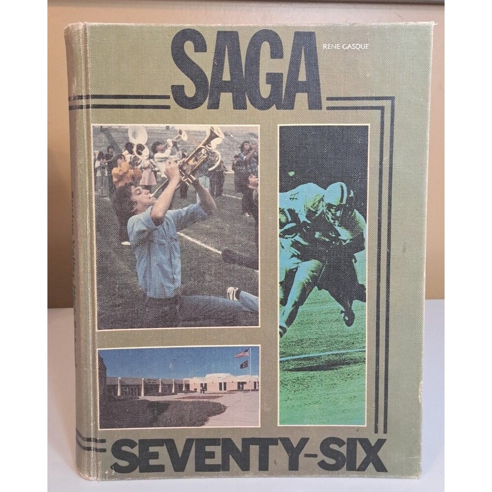 1976 Spring Valley High School Yearbook Columbia SC South Carolina Vintage Book